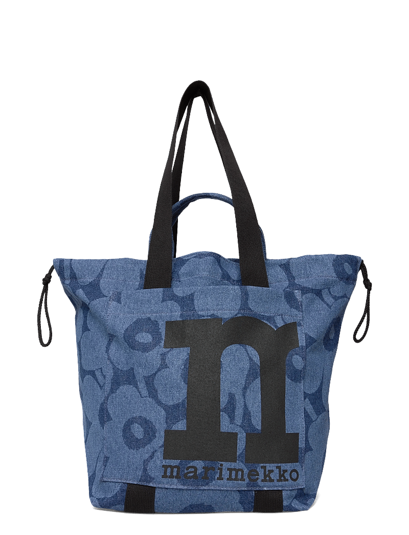 Marimekko - MONO CITY TOTE UNIKKO - totes - mid indigo - 0