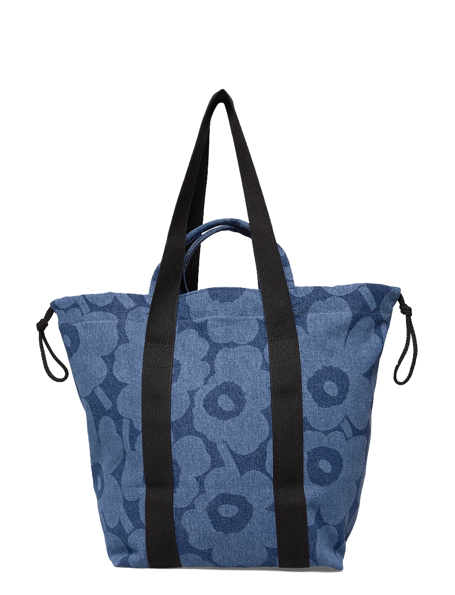 Marimekko - MONO CITY TOTE UNIKKO - tote bags - mid indigo - 1
