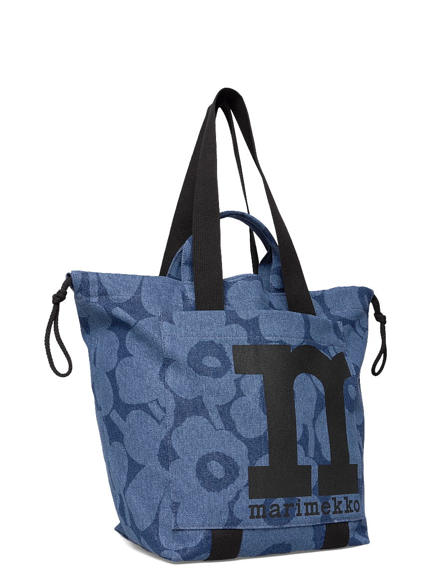 Marimekko - MONO CITY TOTE UNIKKO - tote bags - mid indigo - 2