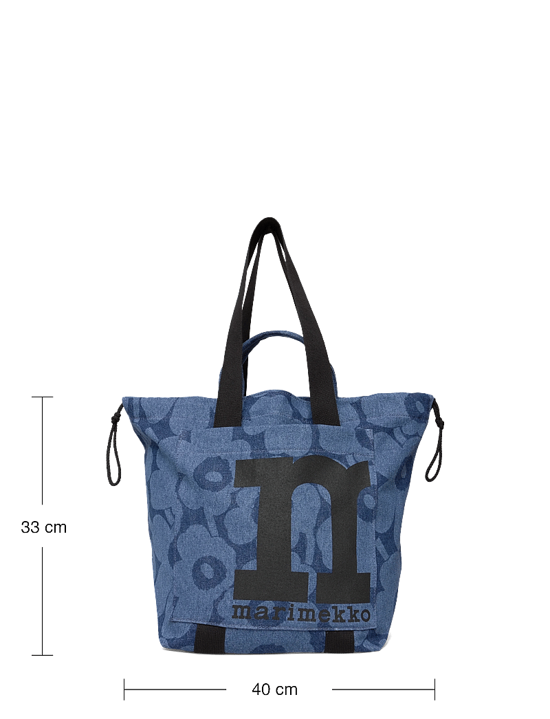 Marimekko - MONO CITY TOTE UNIKKO - totes - mid indigo - 3