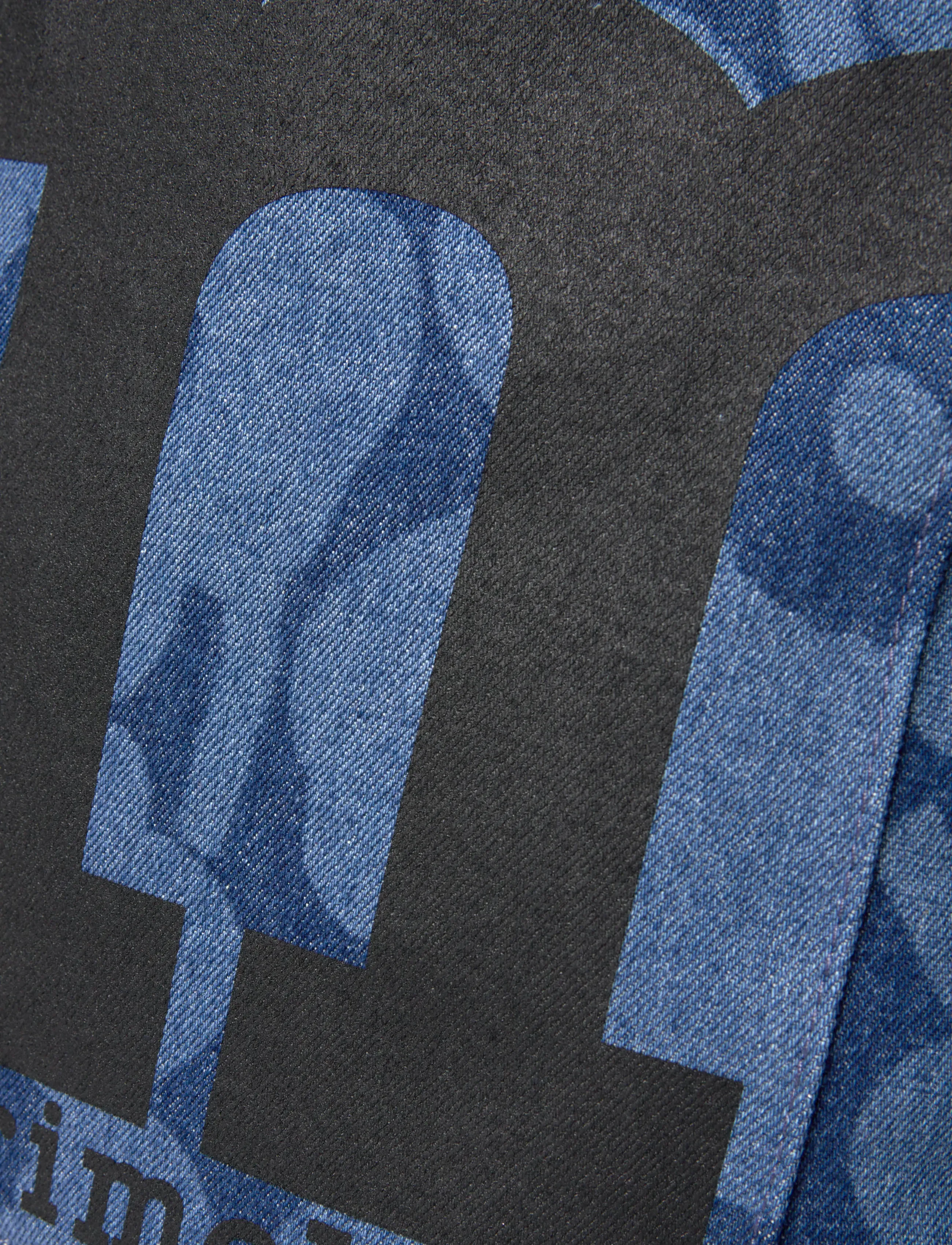 Marimekko - MONO CITY TOTE UNIKKO - tote bags - mid indigo - 4