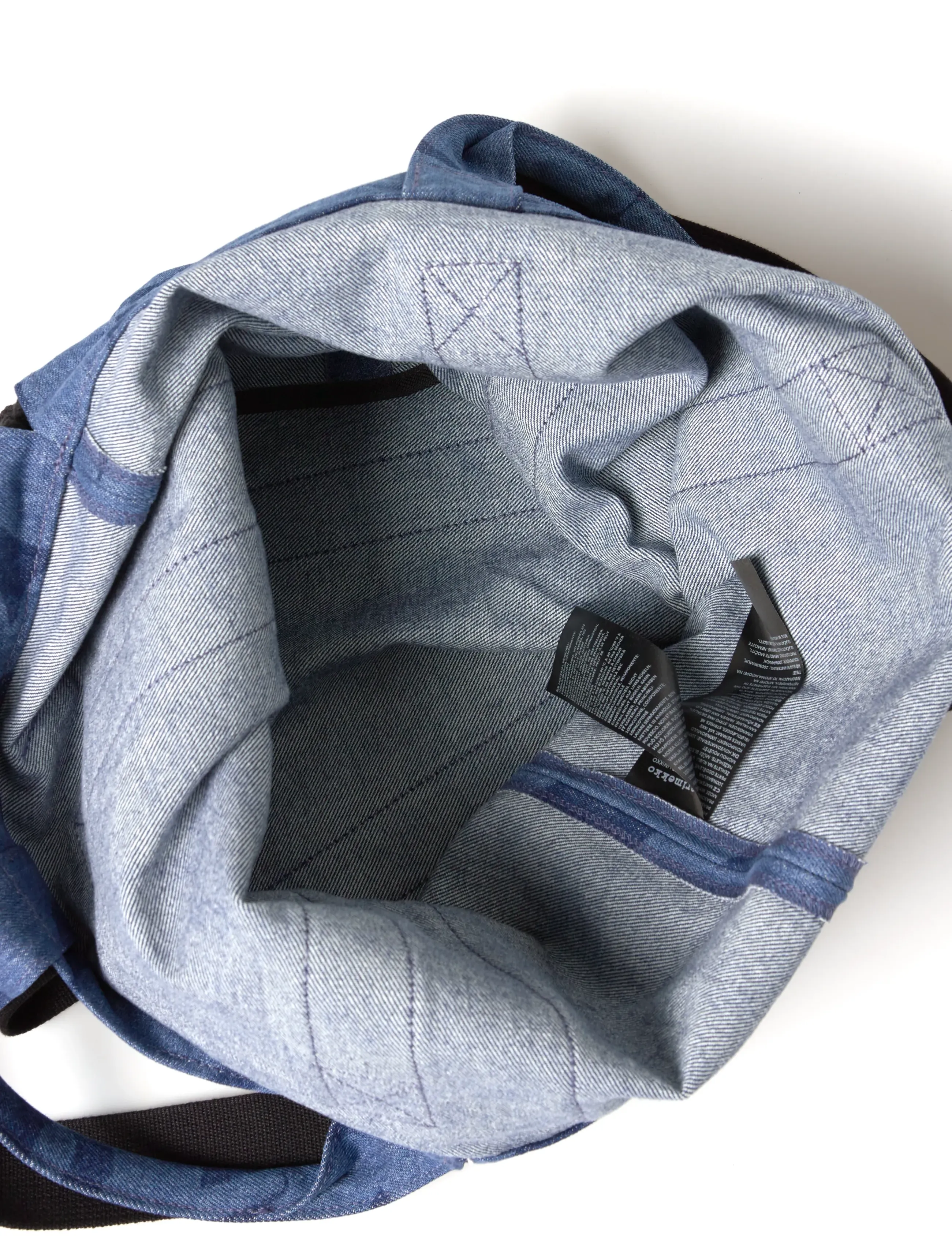 Marimekko - MONO CITY TOTE UNIKKO - tote bags - mid indigo - 5