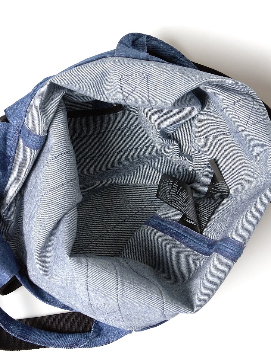 Marimekko - MONO CITY TOTE UNIKKO - tote bags - mid indigo - 5