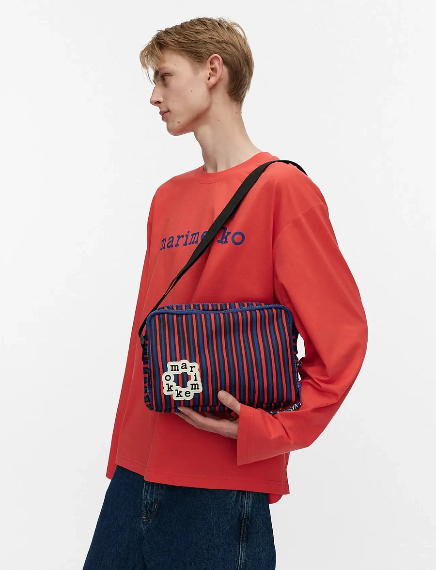 Marimekko - KAVARI PICCOLO - sacs à bandoulière - blue, red - 0