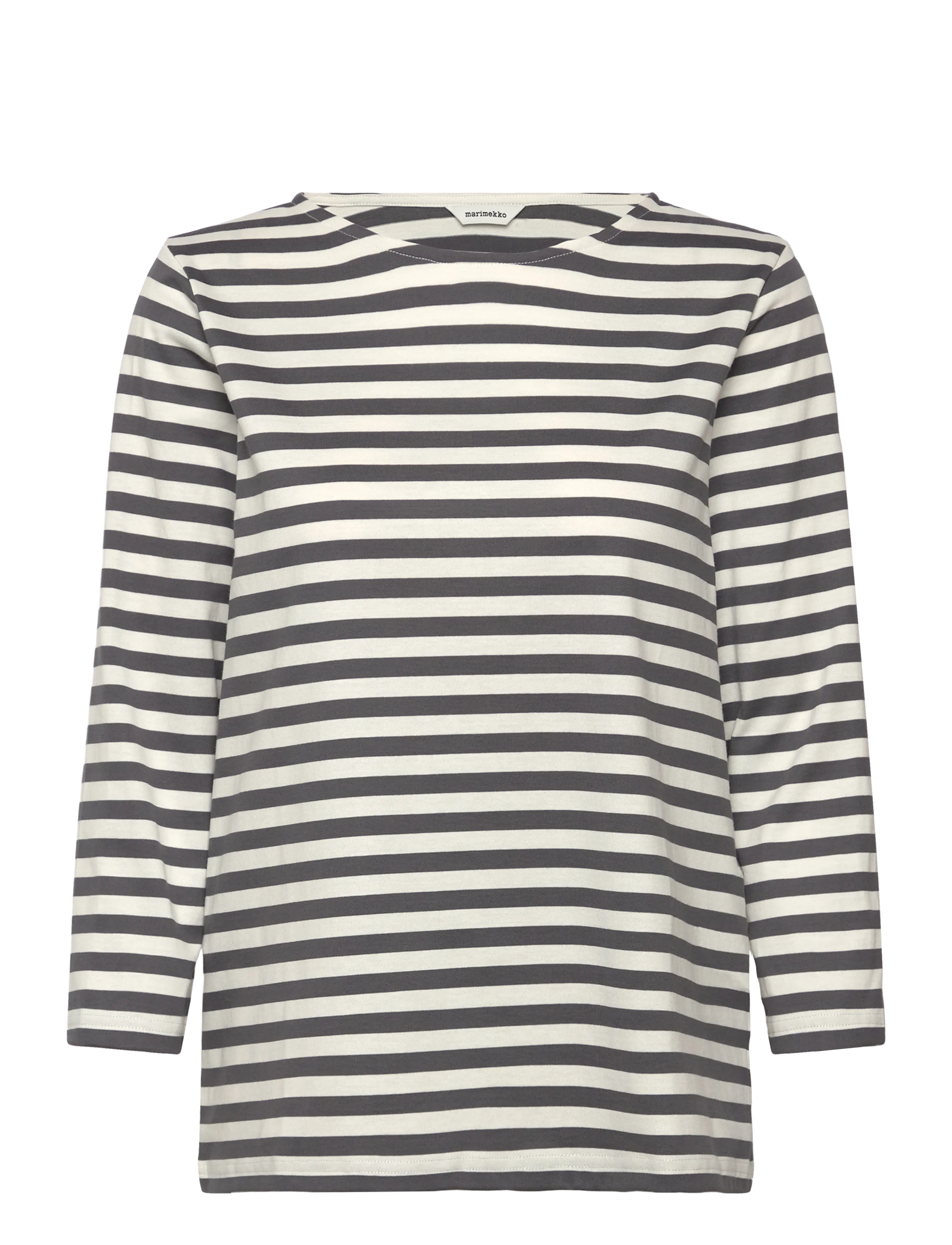 Marimekko TIILA TASARAITA - Festival-outfit - DARK GREY, OFF WHITE / grey