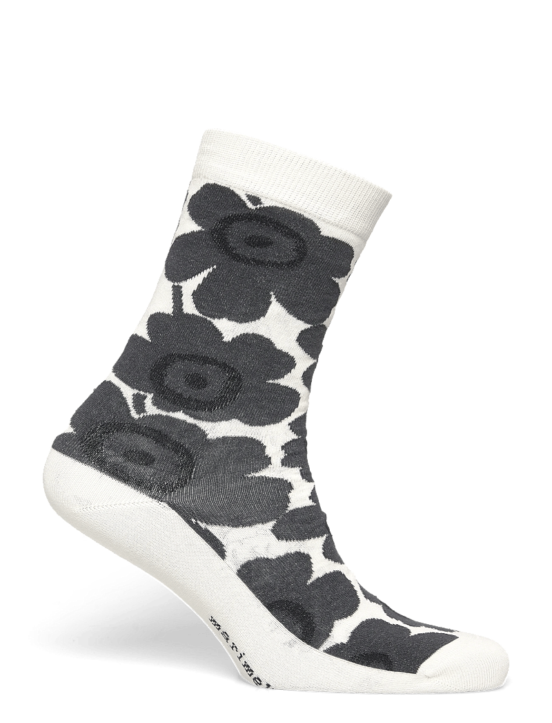 Marimekko - LINJAUS UNIKKO - strümpfe - black, white - 1