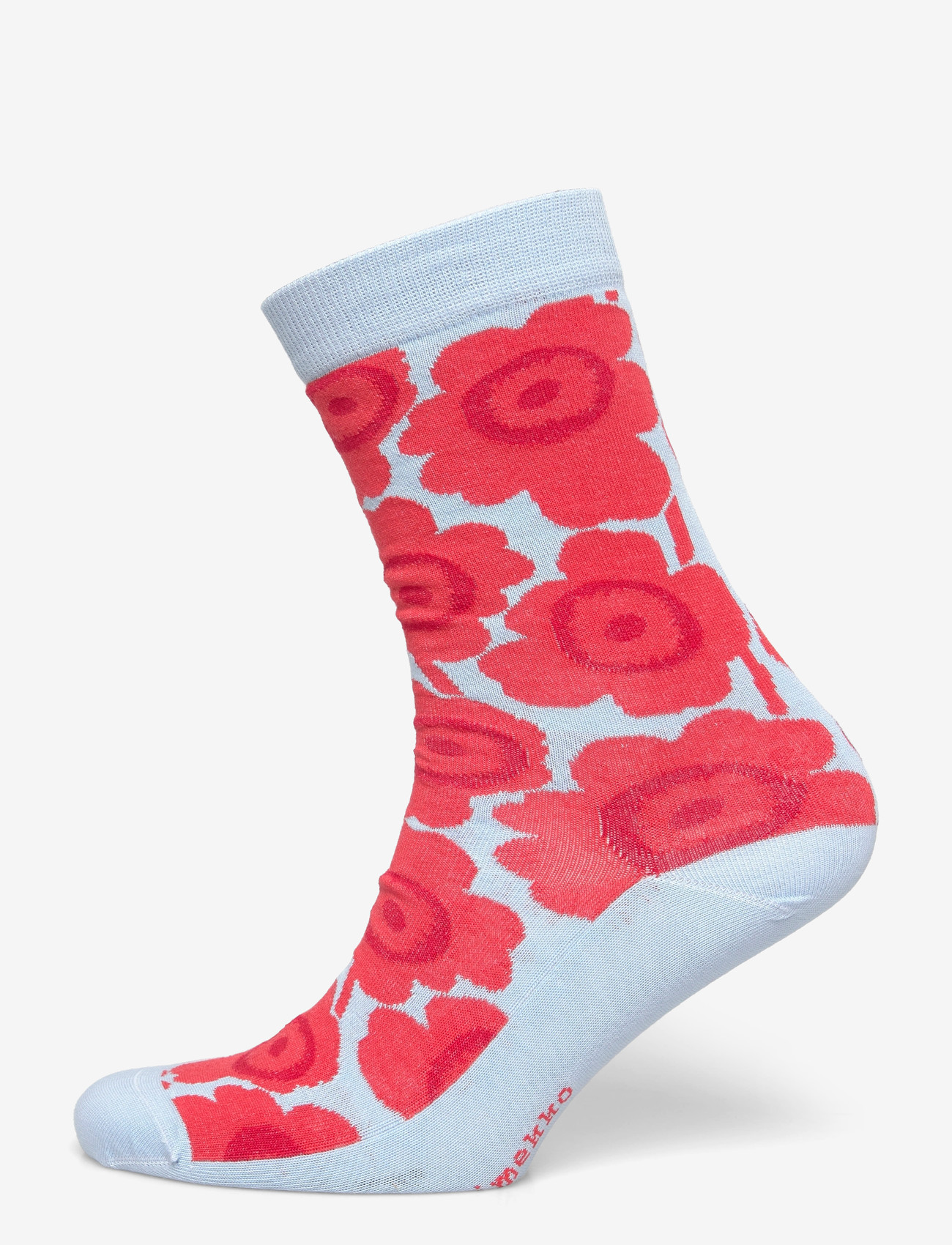 Marimekko - LINJAUS UNIKKO - klassikalised sokid - red, blue - 0