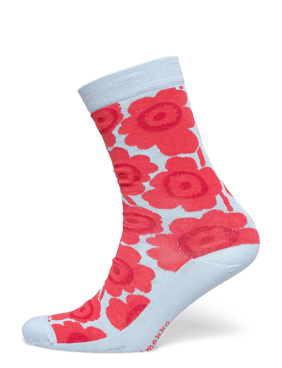 Marimekko - LINJAUS UNIKKO - strümpfe - red, blue - 0