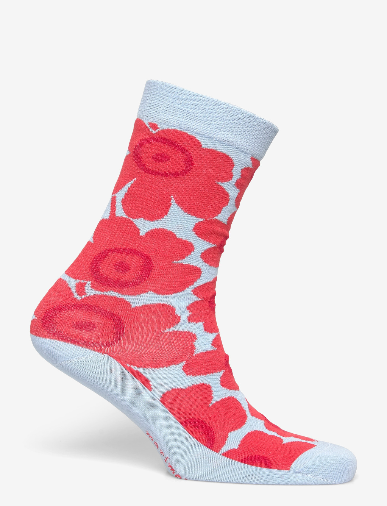 Marimekko - LINJAUS UNIKKO - klassikalised sokid - red, blue - 1