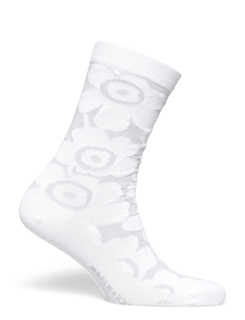 Marimekko - LINJAUS UNIKKO - strümpfe - white, light grey - 1