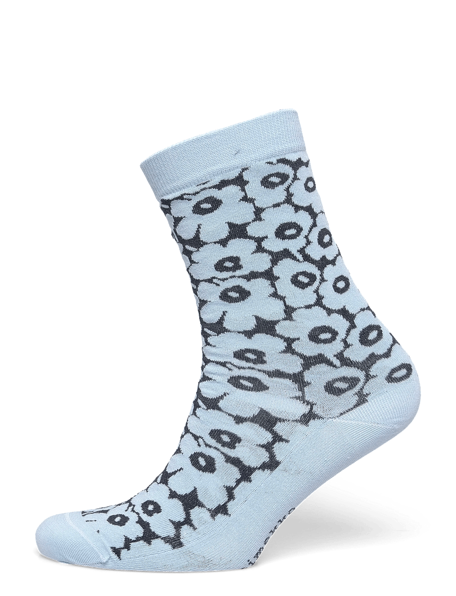 Marimekko - LINJAUS PIKKUINEN UNIKKO - tennissocken - blue, black - 0