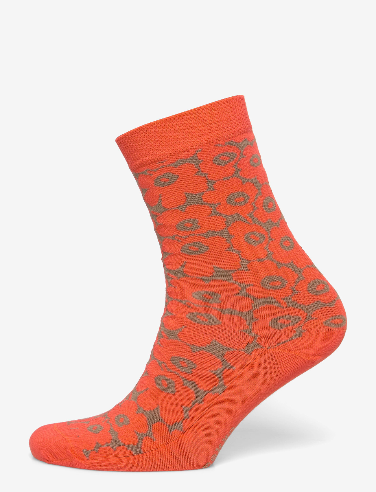 Marimekko - LINJAUS PIKKUINEN UNIKKO - klassikalised sokid - orange, brown - 0