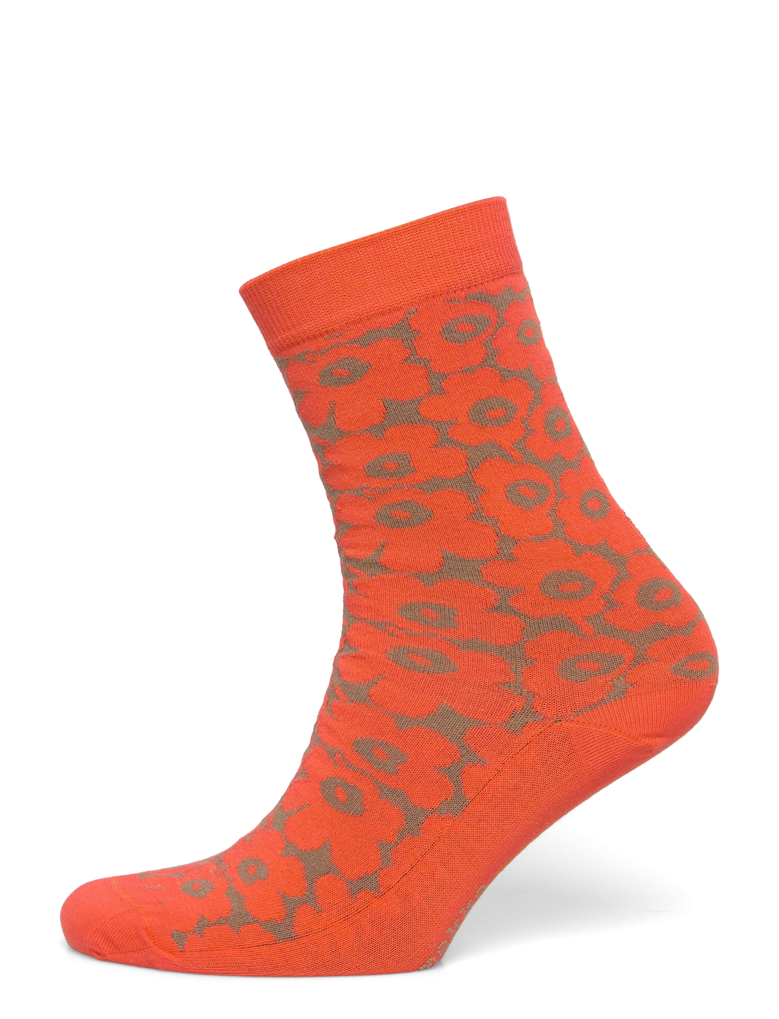 Marimekko LINJAUS PIKKUINEN UNIKKO - Sokid - ORANGE, BROWN / orange