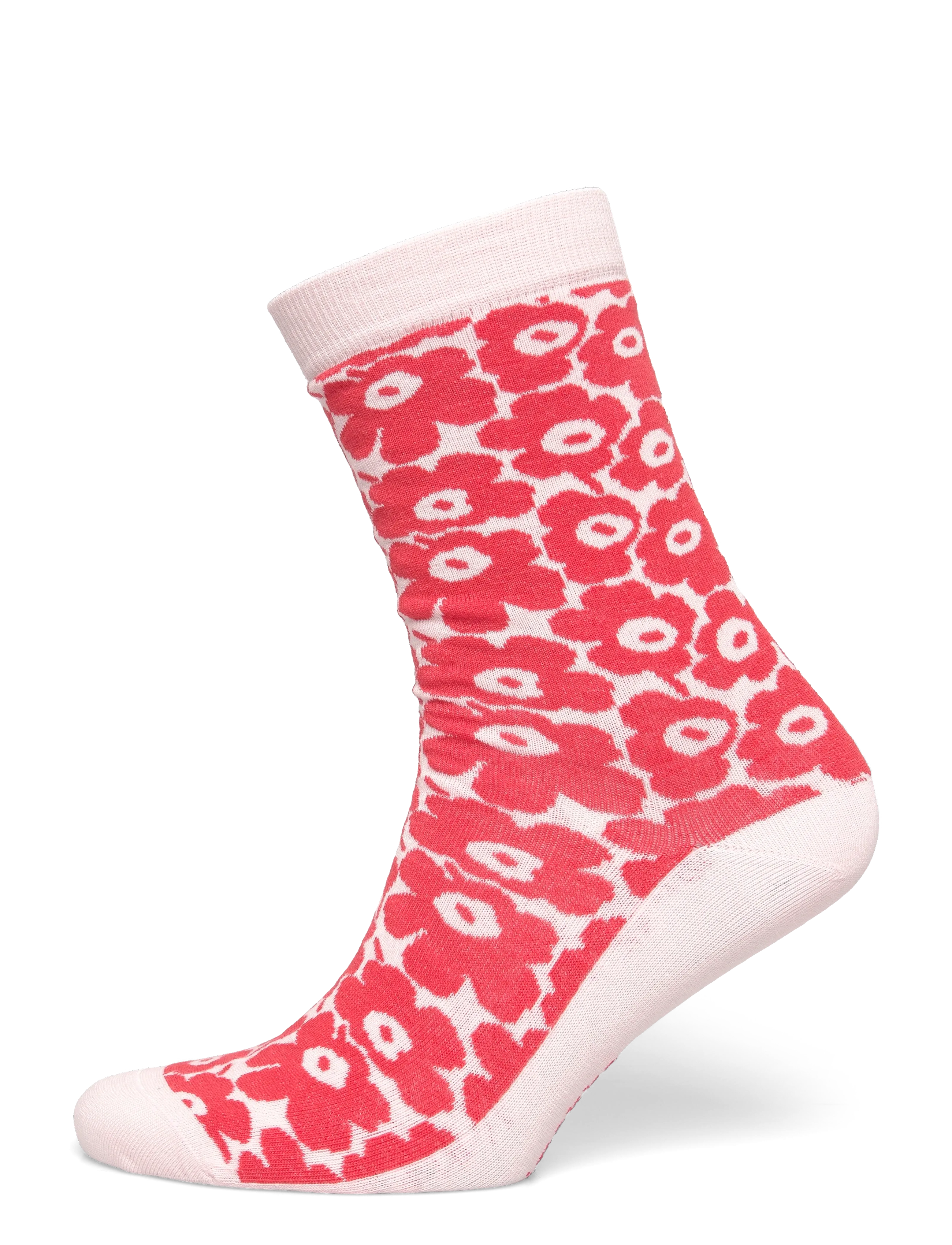 Marimekko LINJAUS PIKKUINEN UNIKKO - Regular socks - RED, PINK / red