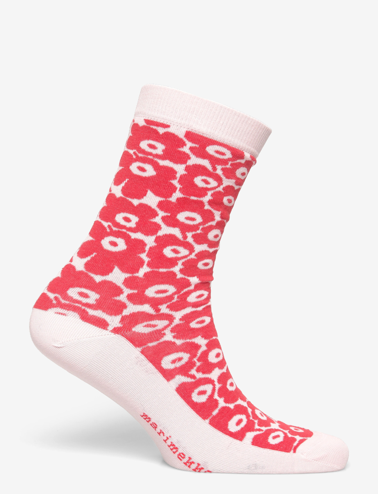 Marimekko - LINJAUS PIKKUINEN UNIKKO - klassikalised sokid - red, pink - 1