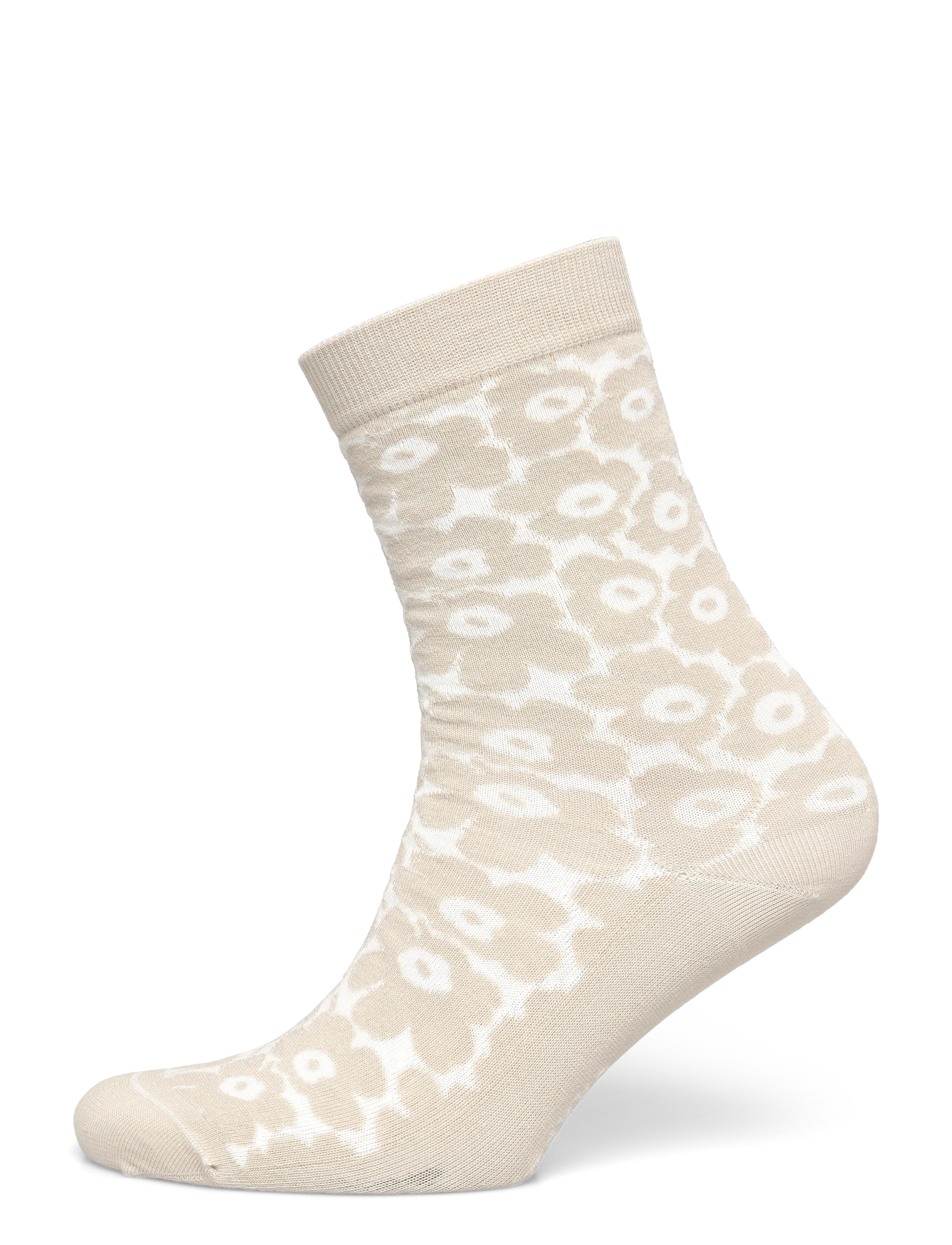 Marimekko LINJAUS PIKKUINEN UNIKKO - Sokid - WHITE, WHITE / beige
