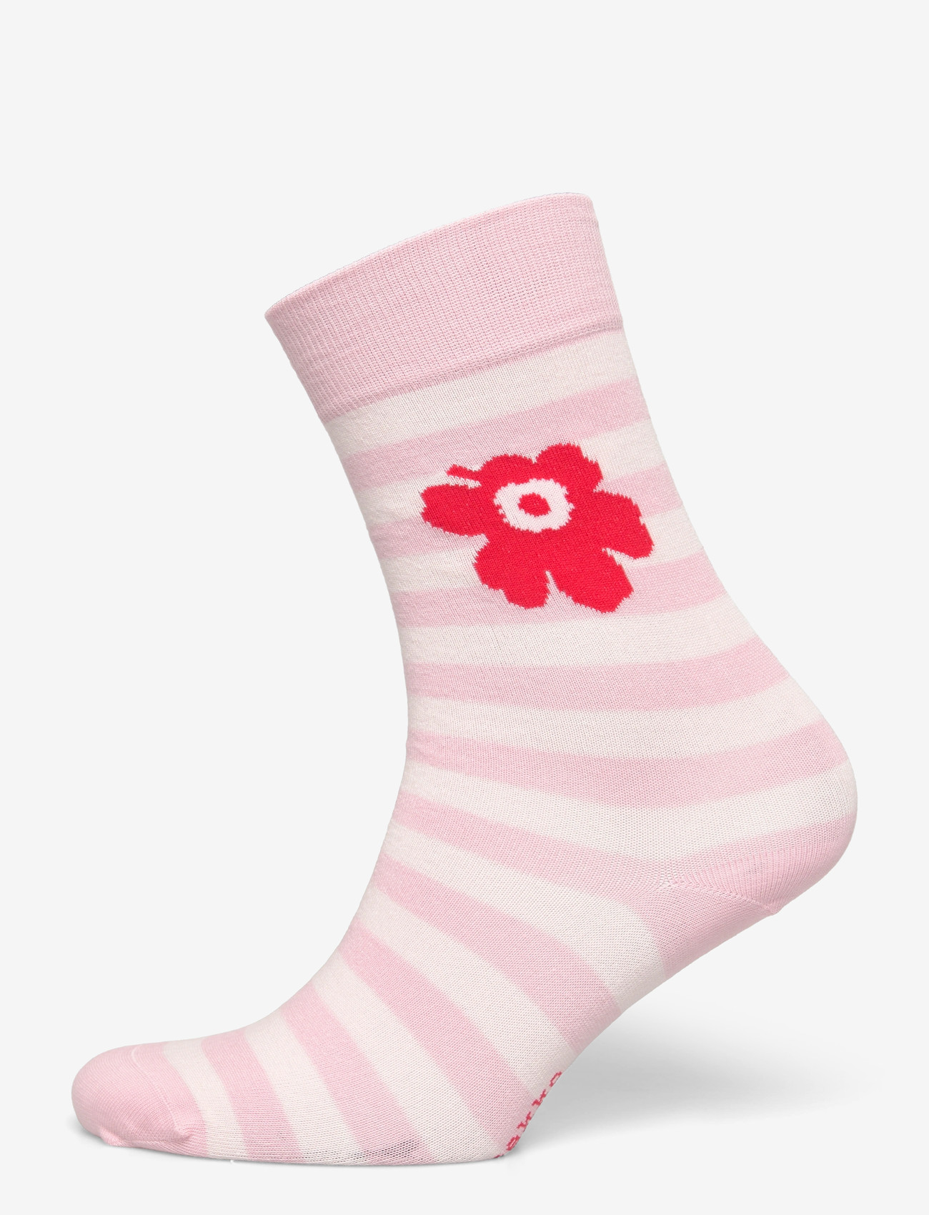 Marimekko - KASVAA TASARAITA UNIKKO ONE - klassikalised sokid - light red, pink - 0
