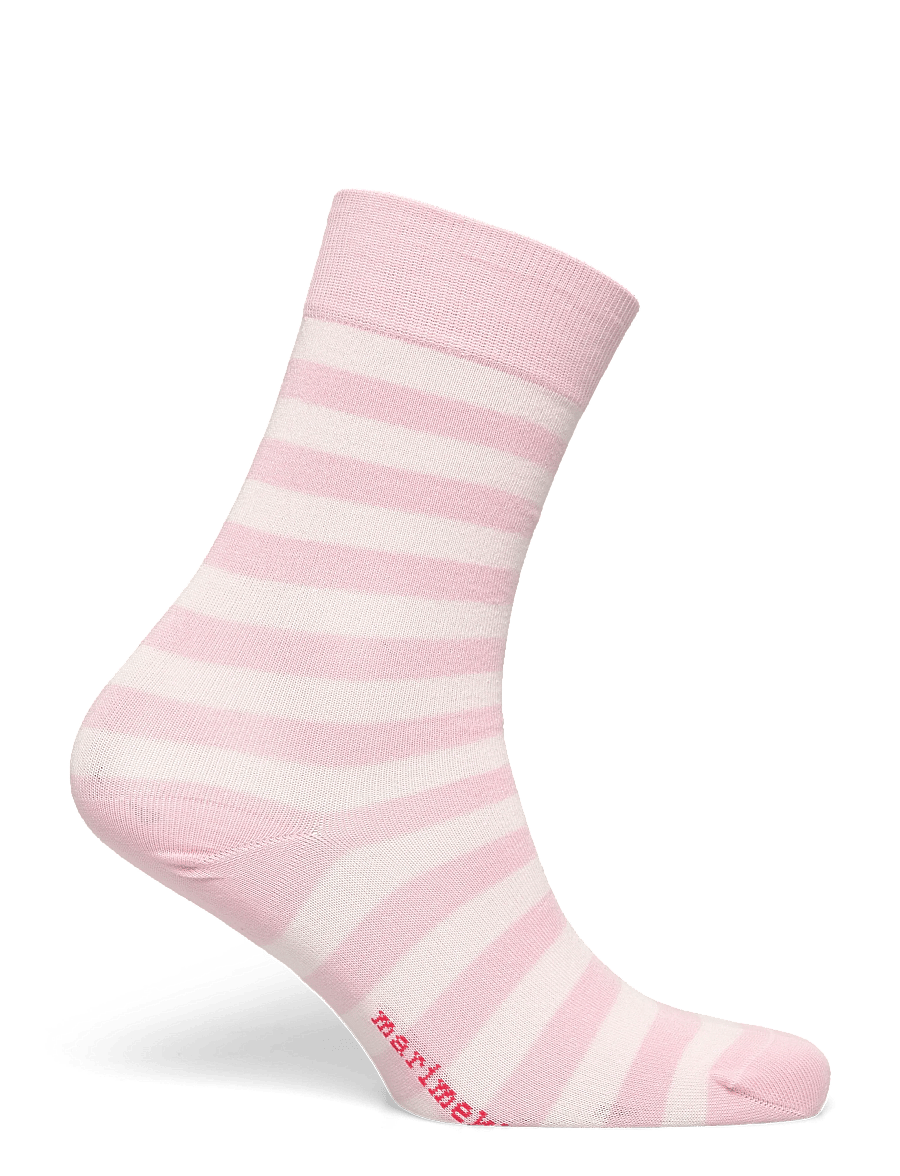 Marimekko - KASVAA TASARAITA UNIKKO ONE - strümpfe - light red, pink - 1