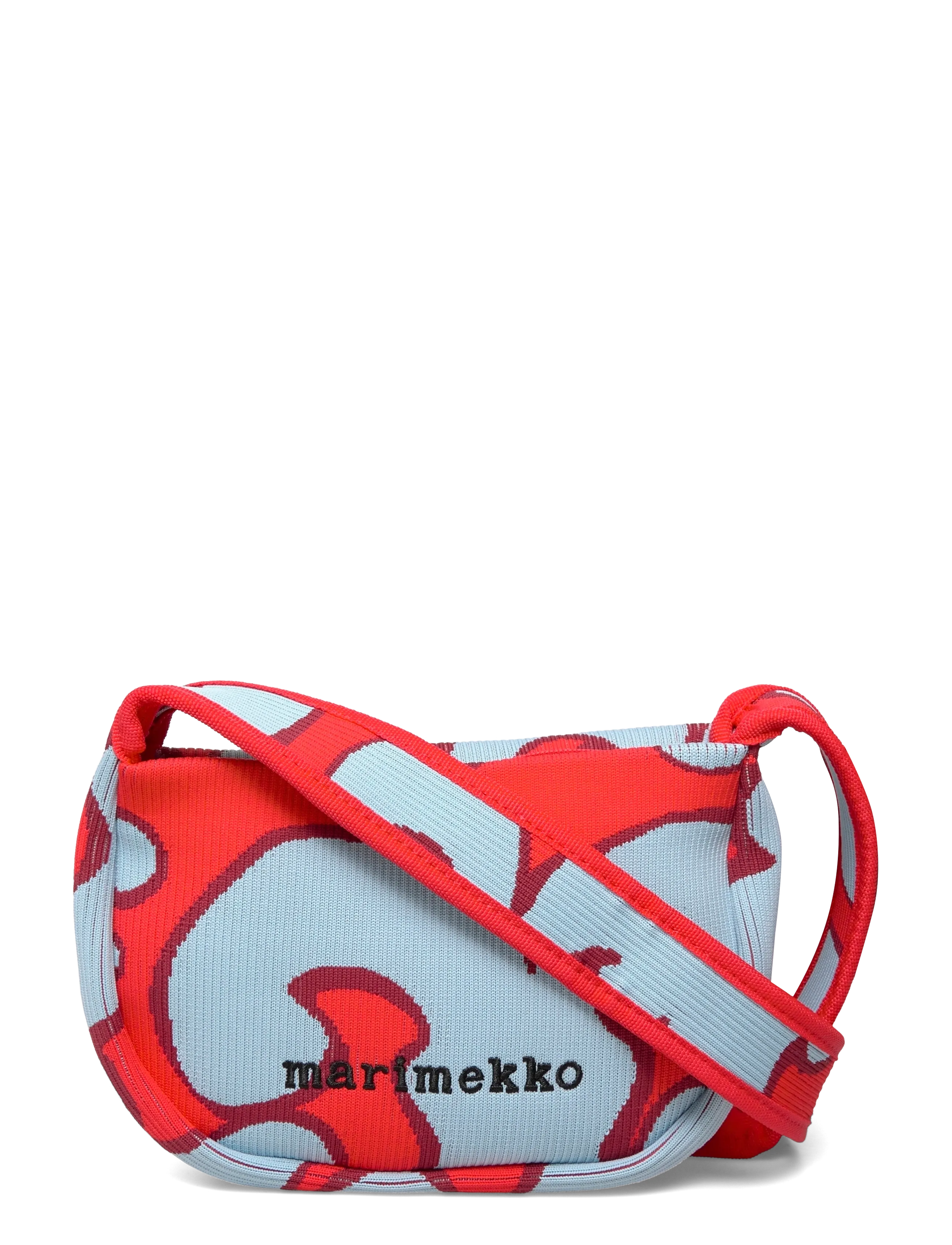 Marimekko KNITTED CROSSBODY KEIDAS - Kotid - LIGHT BLUE, RED / multi