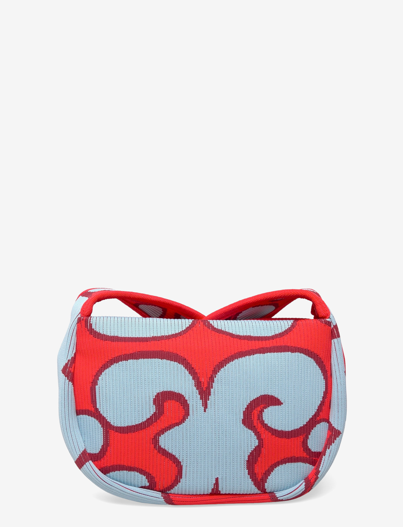 Marimekko - KNITTED CROSSBODY KEIDAS - fashion trends - light blue, red - 2