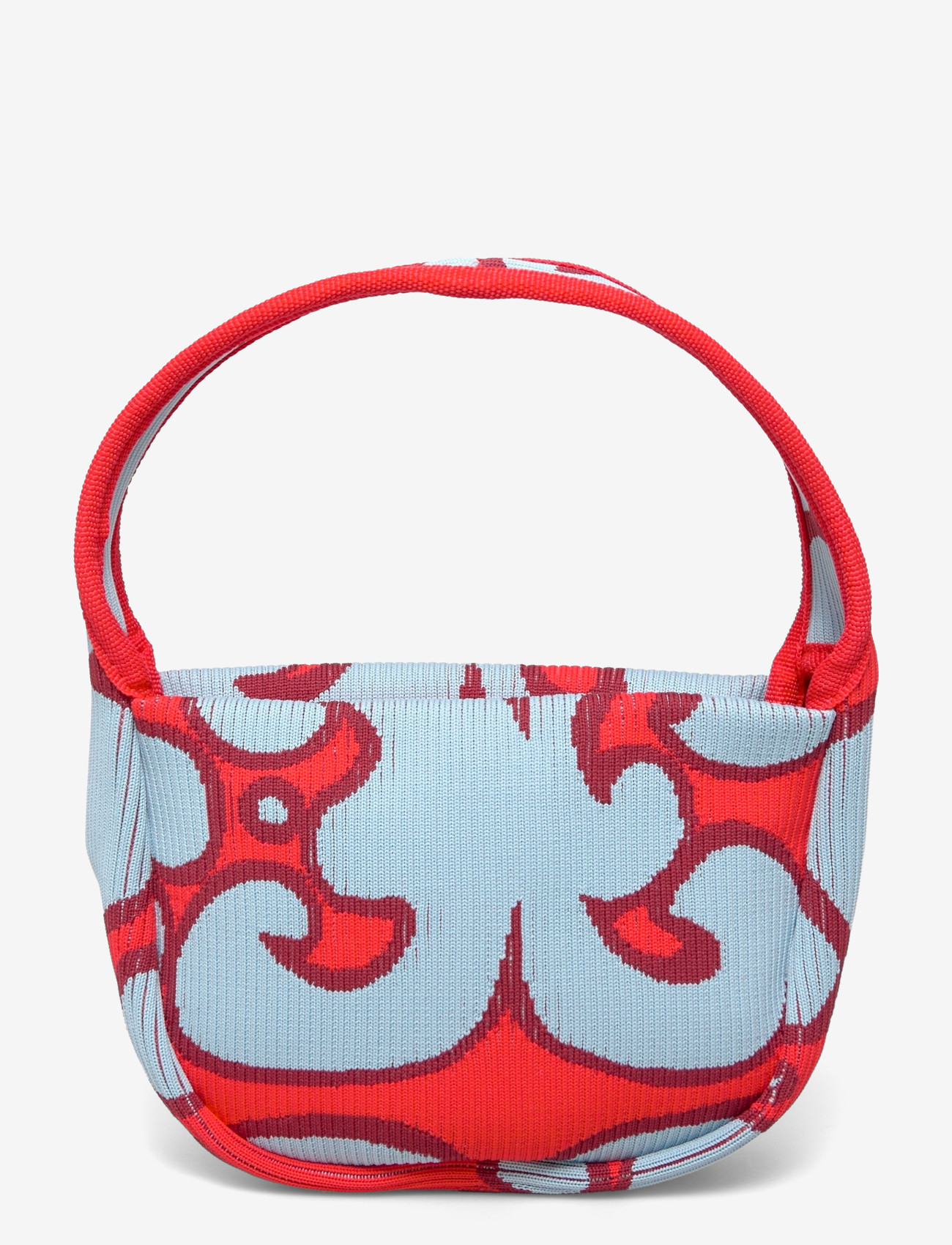 Marimekko - KNITTED MINI HANDBAG KEIDAS - håndtasker - light blue, red - 1
