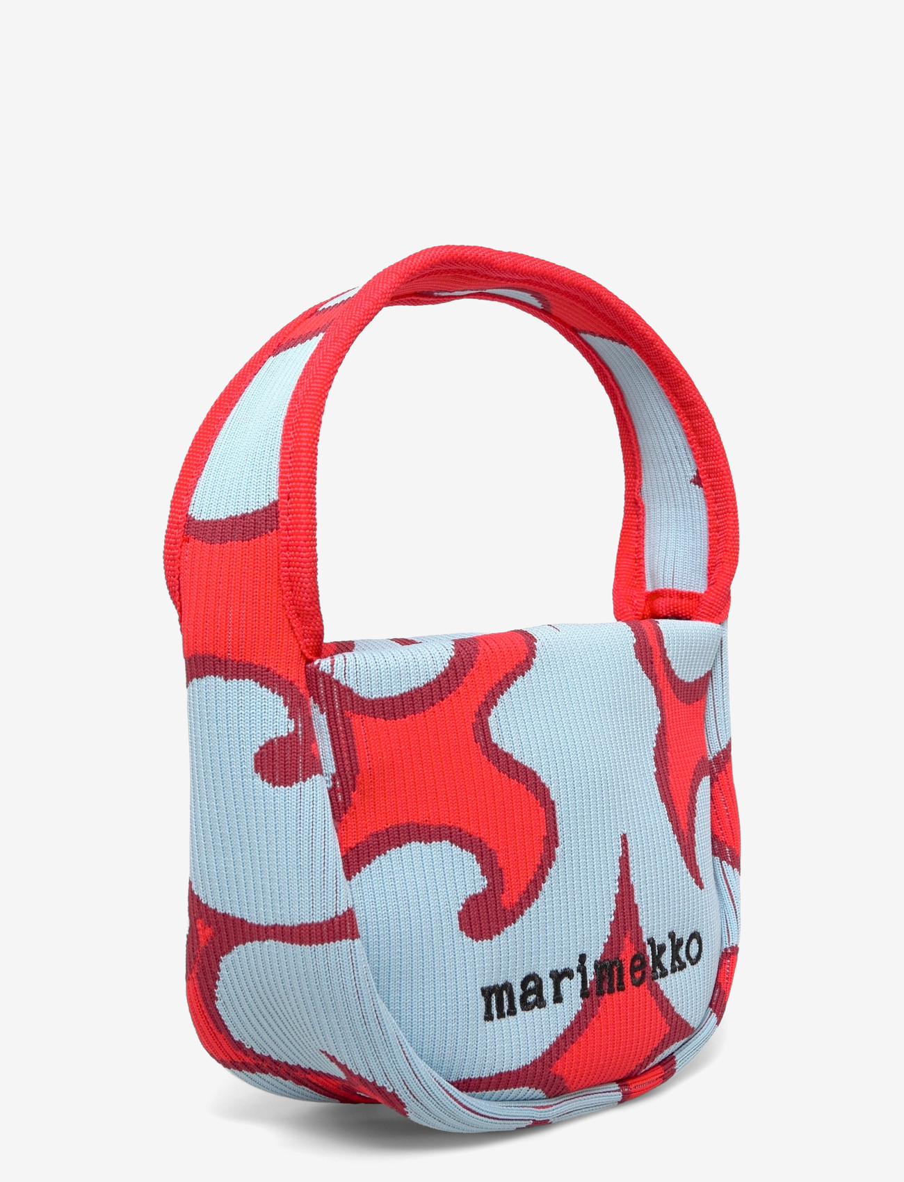 Marimekko - KNITTED MINI HANDBAG KEIDAS - håndtasker - light blue, red - 2