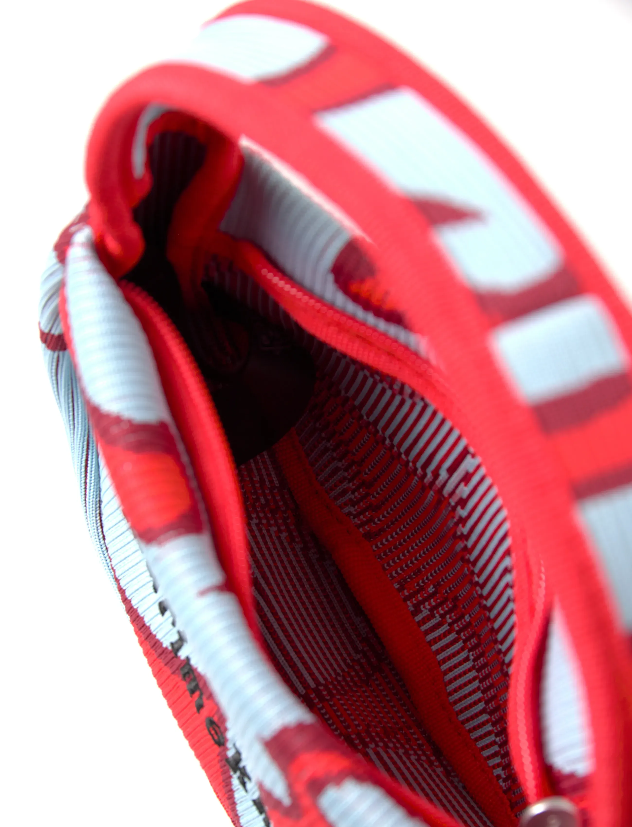 Marimekko - KNITTED MINI HANDBAG KEIDAS - henkeltaschen - light blue, red - 5