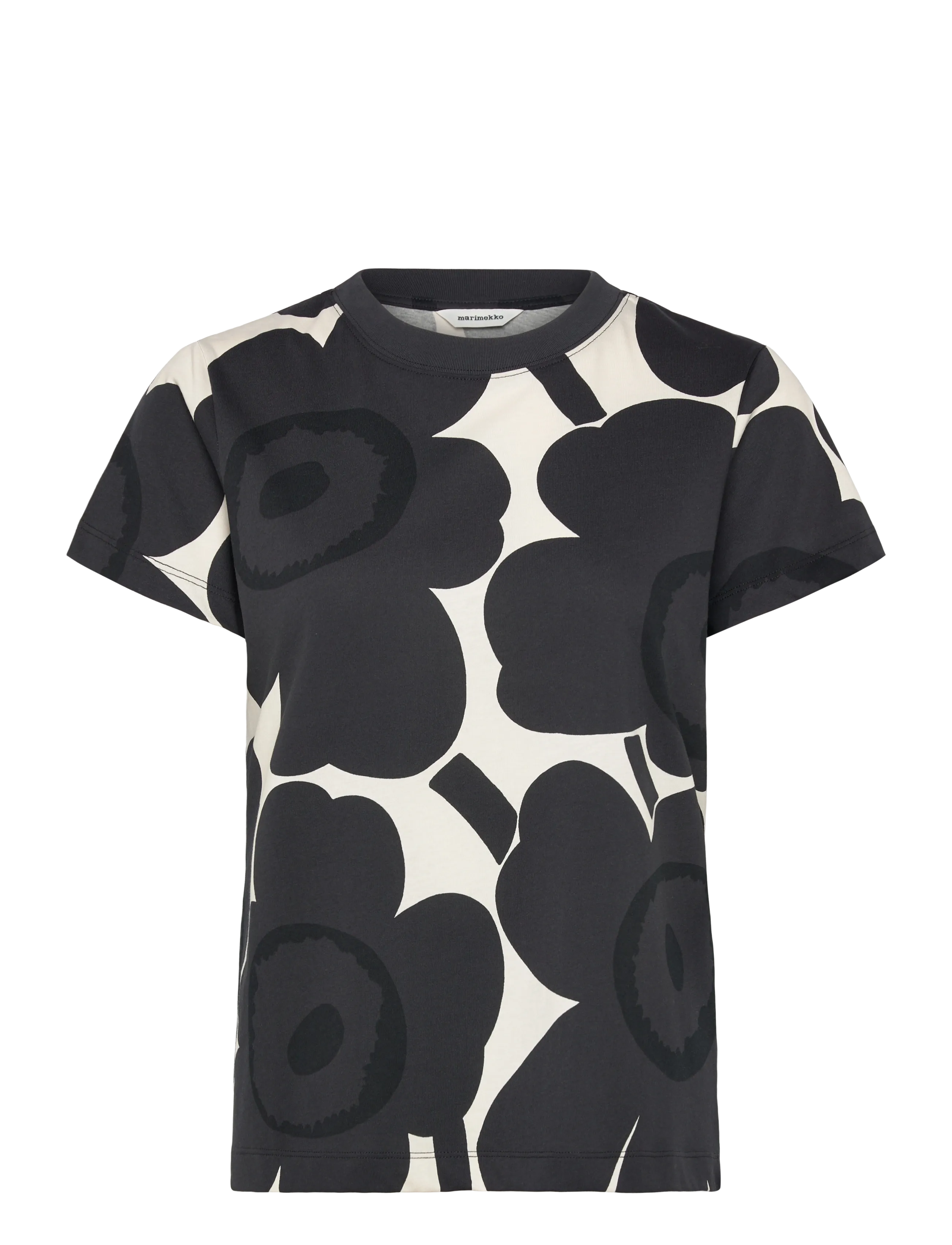 Marimekko HELEYS UNIKKO - Nyheder - OFF-WHITE, DARK GREY, BLACK / black