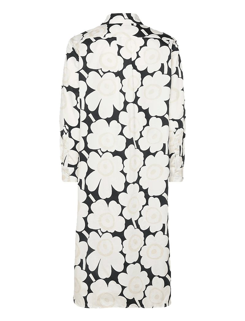 Marimekko - RUNOELMA UNIKKO - shirt dresses - white, black, light grey - 2