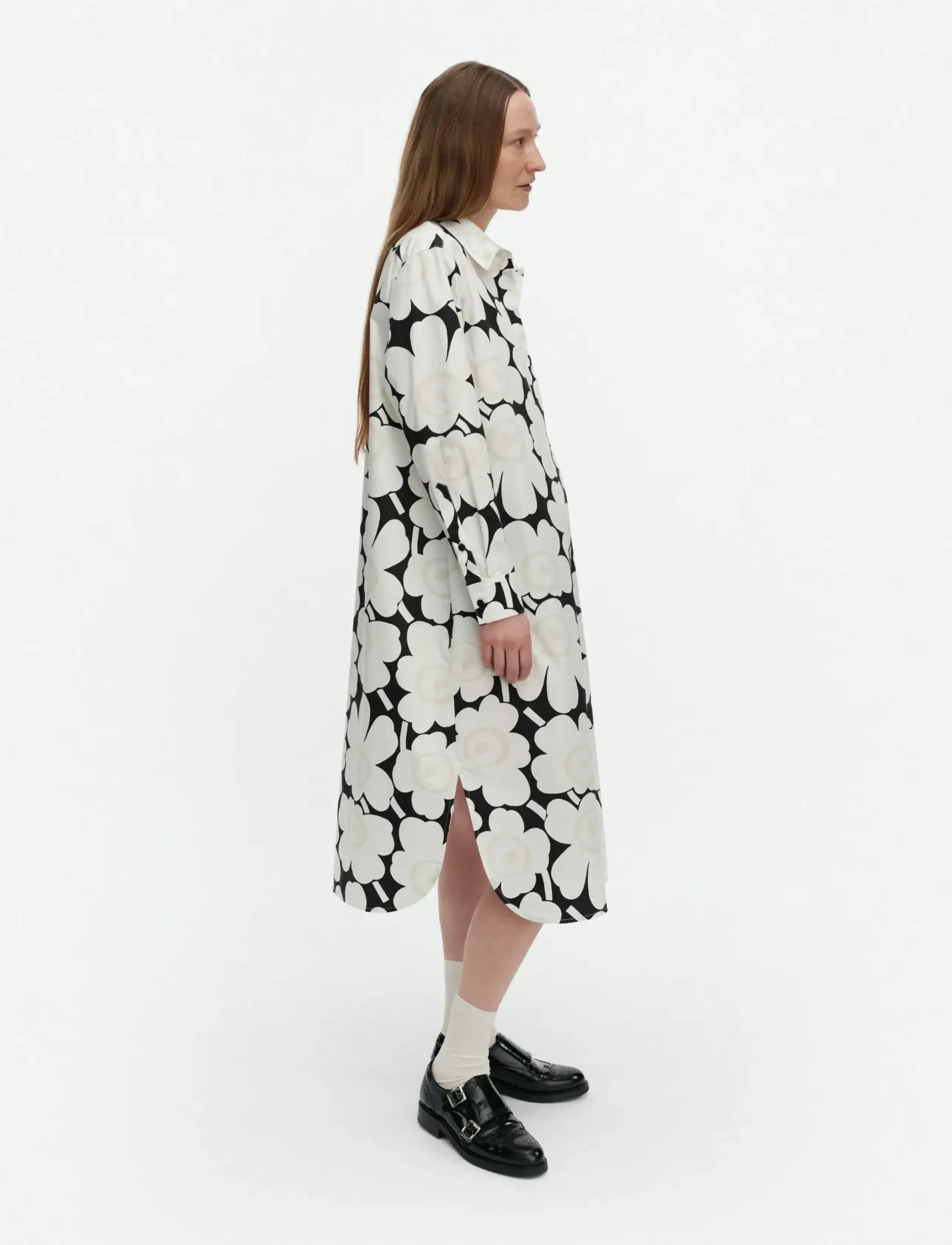 Marimekko Runoelma Unikko skjortklänningar dam – bild 3