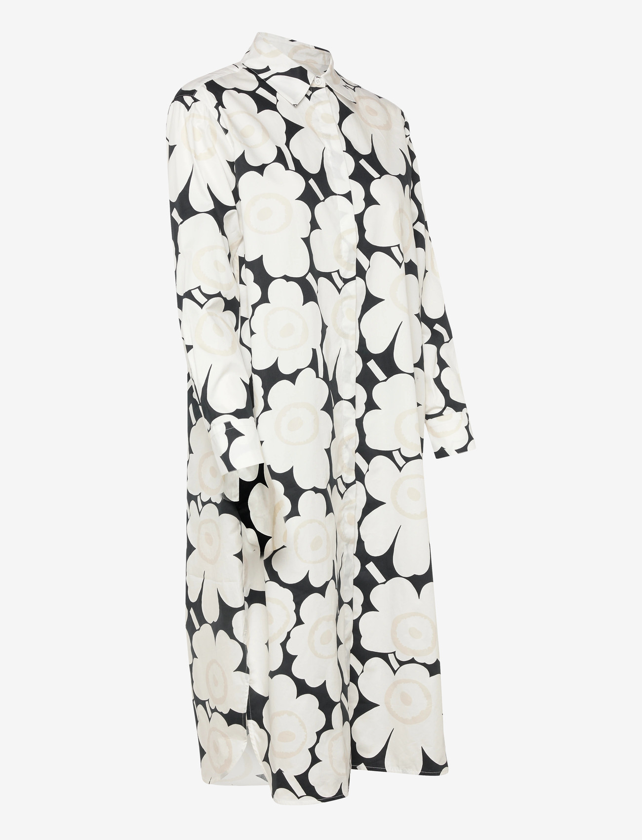 Marimekko - RUNOELMA UNIKKO - shirt dresses - white, black, light grey - 3