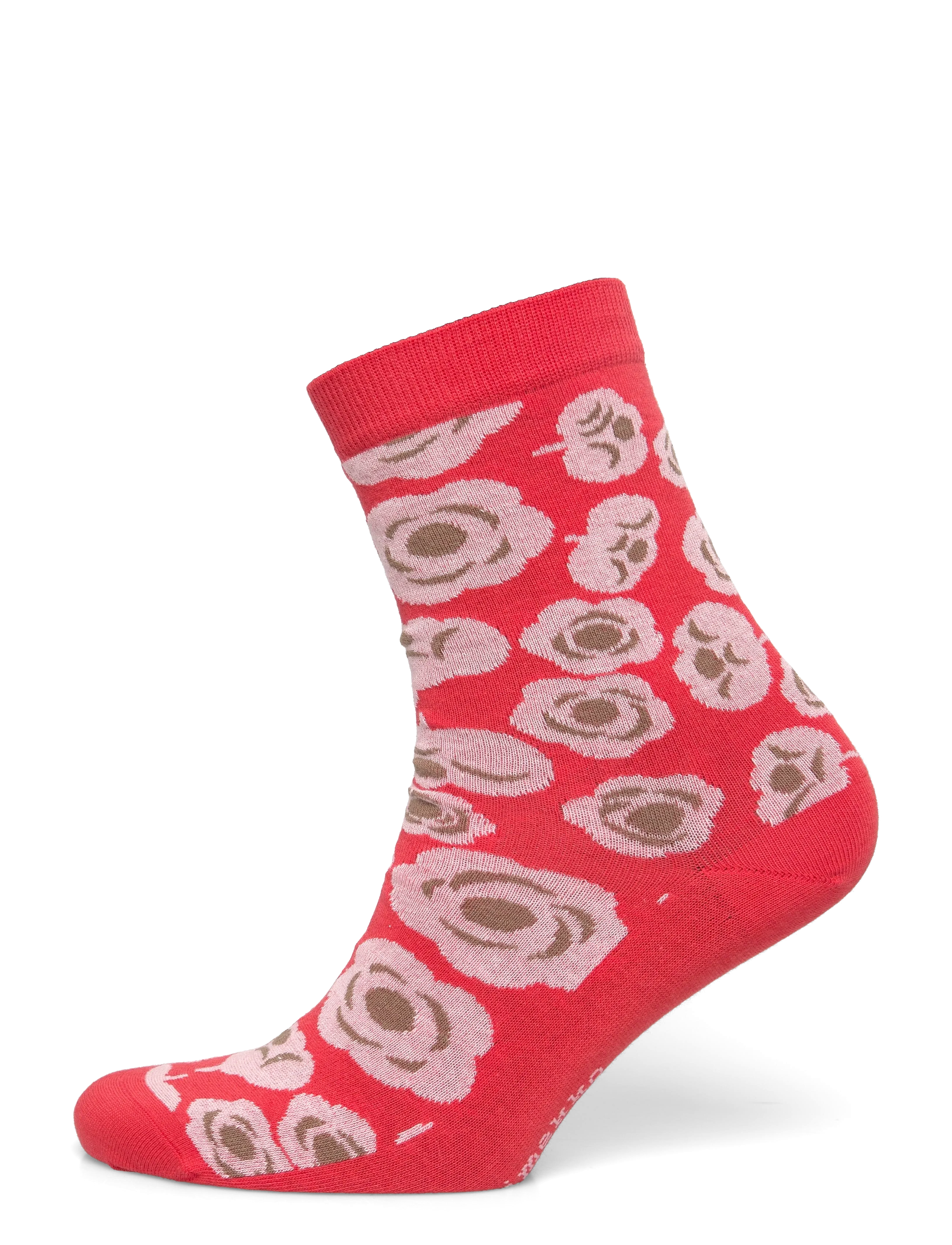 Marimekko LINJAUS TUMMA - Almindelige strømper - RED, LIGHT RED, BROWN / red