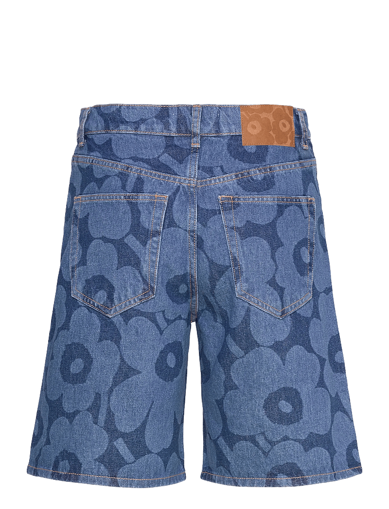Marimekko - MARIDENIM MARSSI UNIKKO - jeansshorts - mid indigo - 2