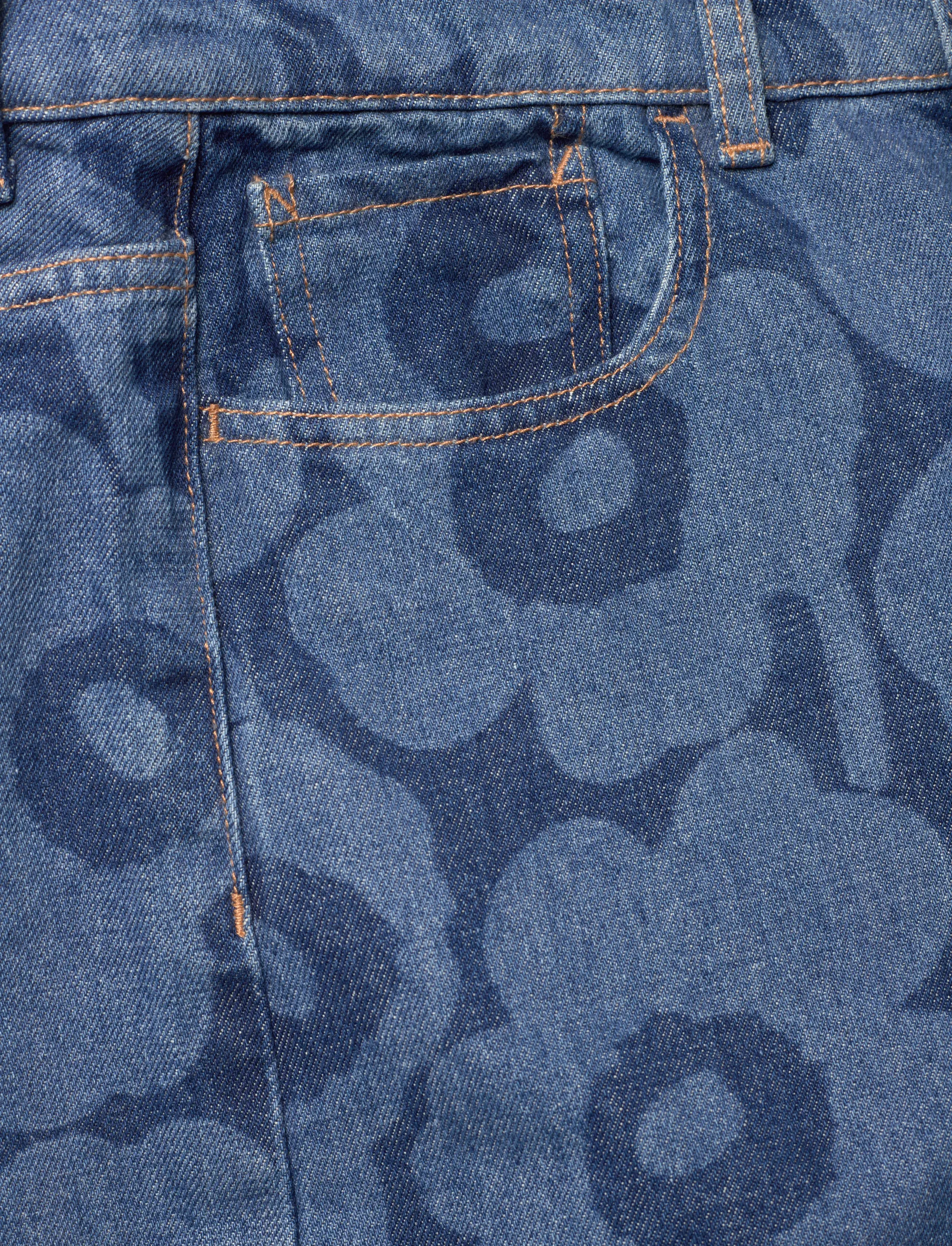 Marimekko - MARIDENIM MARSSI UNIKKO - jeansshorts - mid indigo - 5