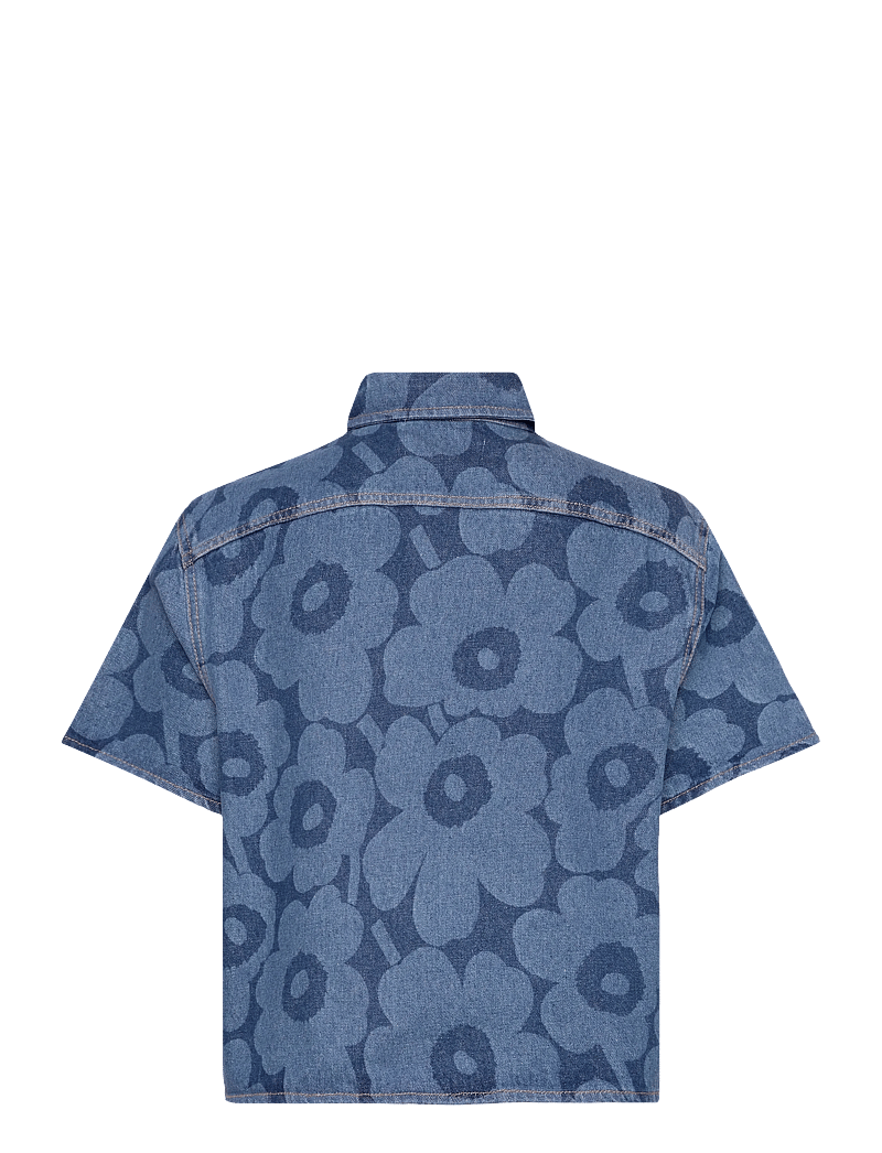 Marimekko - MARIDENIM KUVATA UNIKKO - jeanshemden - mid indigo - 2
