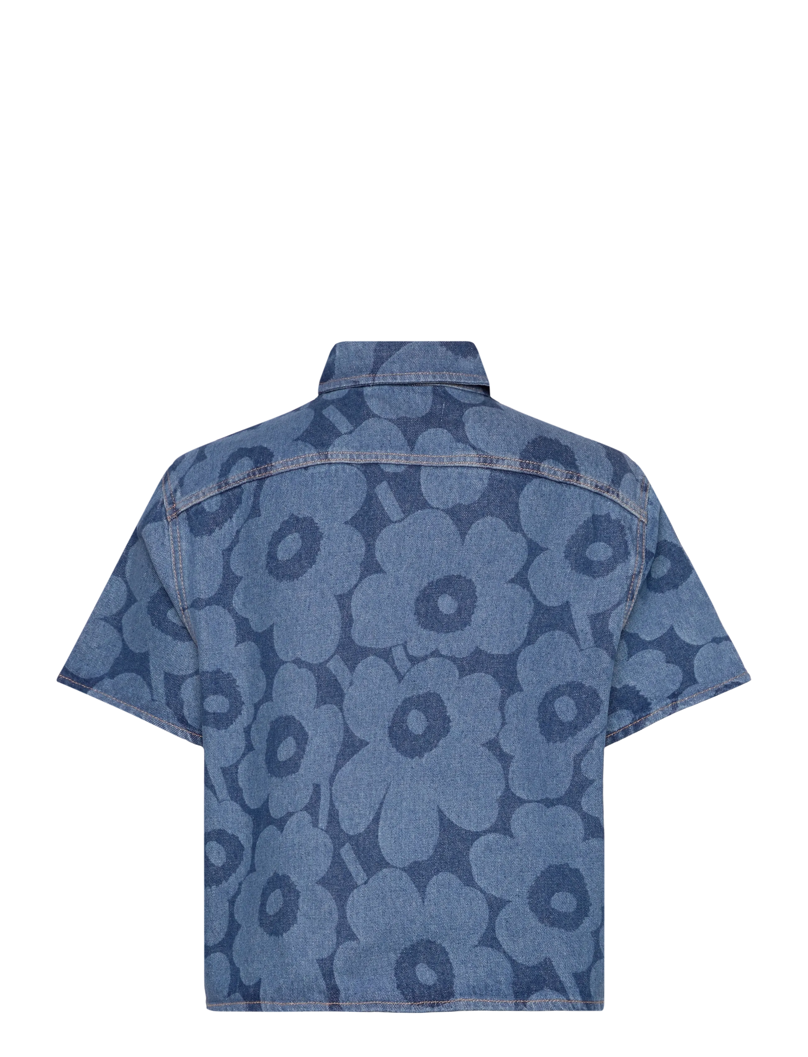 Marimekko - MARIDENIM KUVATA UNIKKO - denim shirts - mid indigo - 2