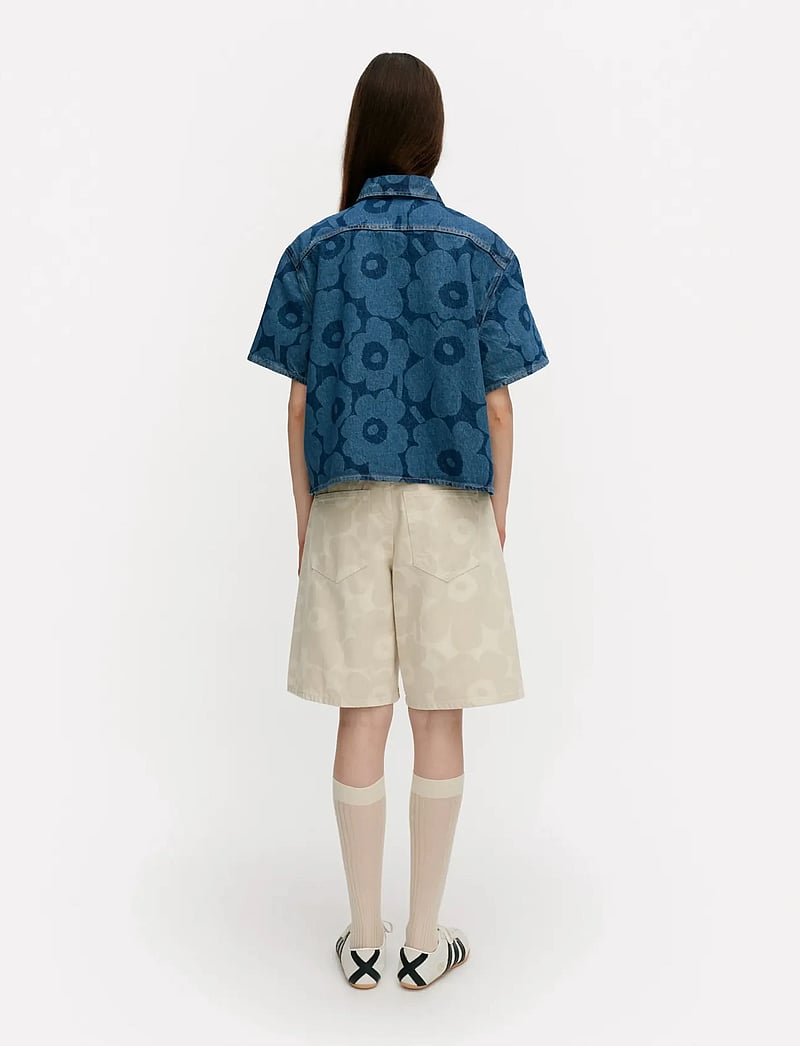 Marimekko - MARIDENIM KUVATA UNIKKO - jeanshemden - mid indigo - 3