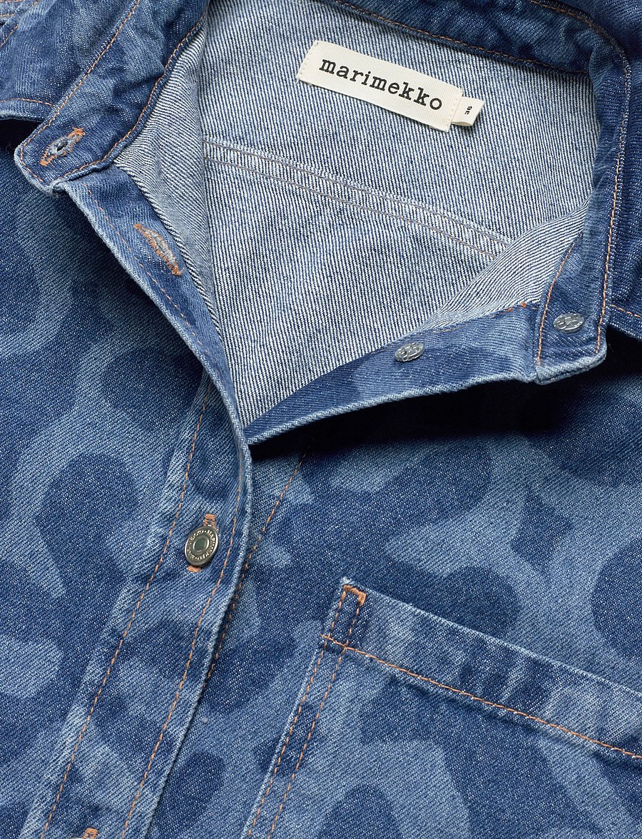 Marimekko - MARIDENIM KUVATA KUKKA - jeanshemden - used indigo - 5