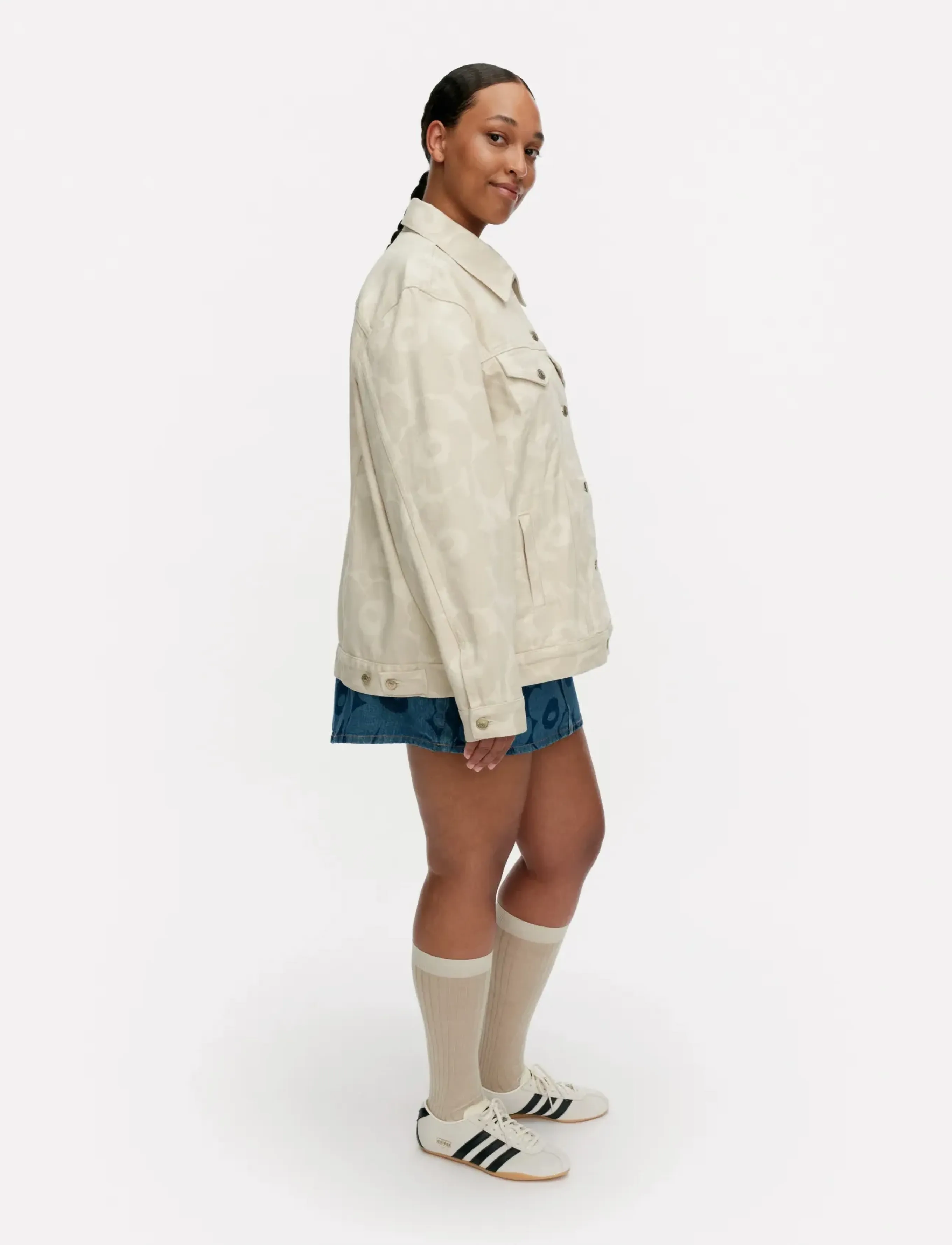 Marimekko - MARIDENIM MURROS UNIKKO - kevadjoped - natural, ecru - 4