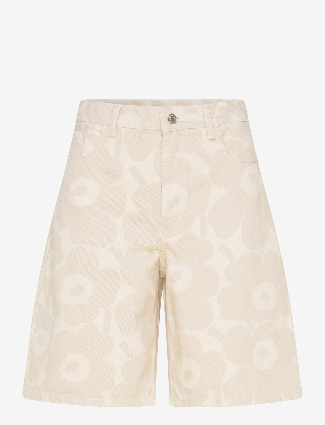 Marimekko - MARIDENIM MARSSI UNIKKO - jorts - natural, ecru - 1