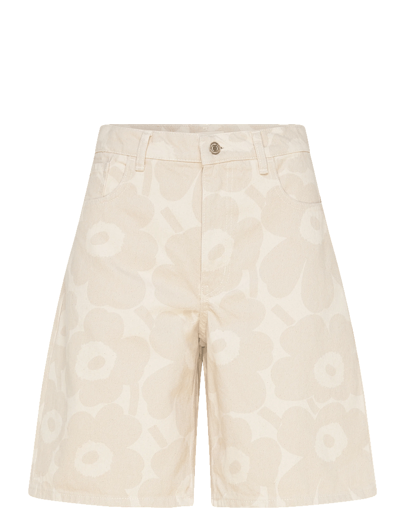 Marimekko - MARIDENIM MARSSI UNIKKO - jorts - natural, ecru - 1