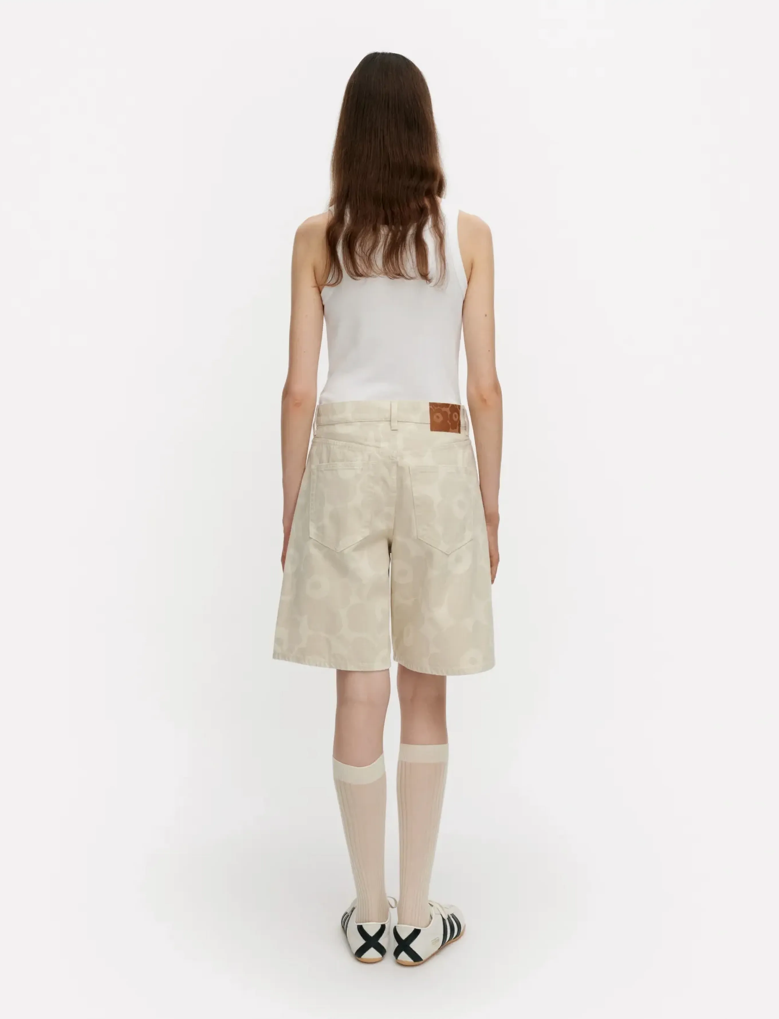 Marimekko - MARIDENIM MARSSI UNIKKO - jeansshorts - natural, ecru - 3