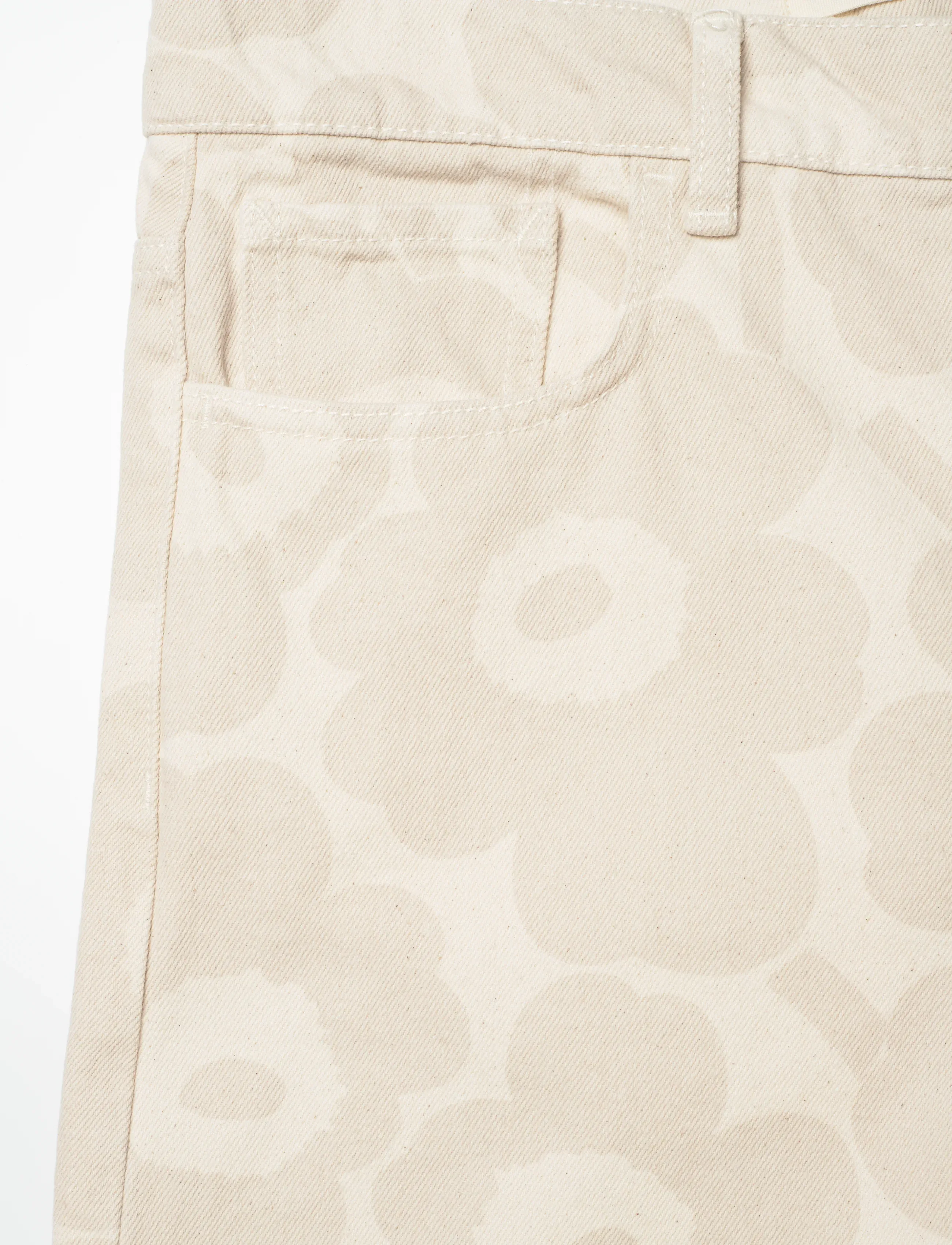 Marimekko - MARIDENIM MARSSI UNIKKO - jeansshorts - natural, ecru - 5
