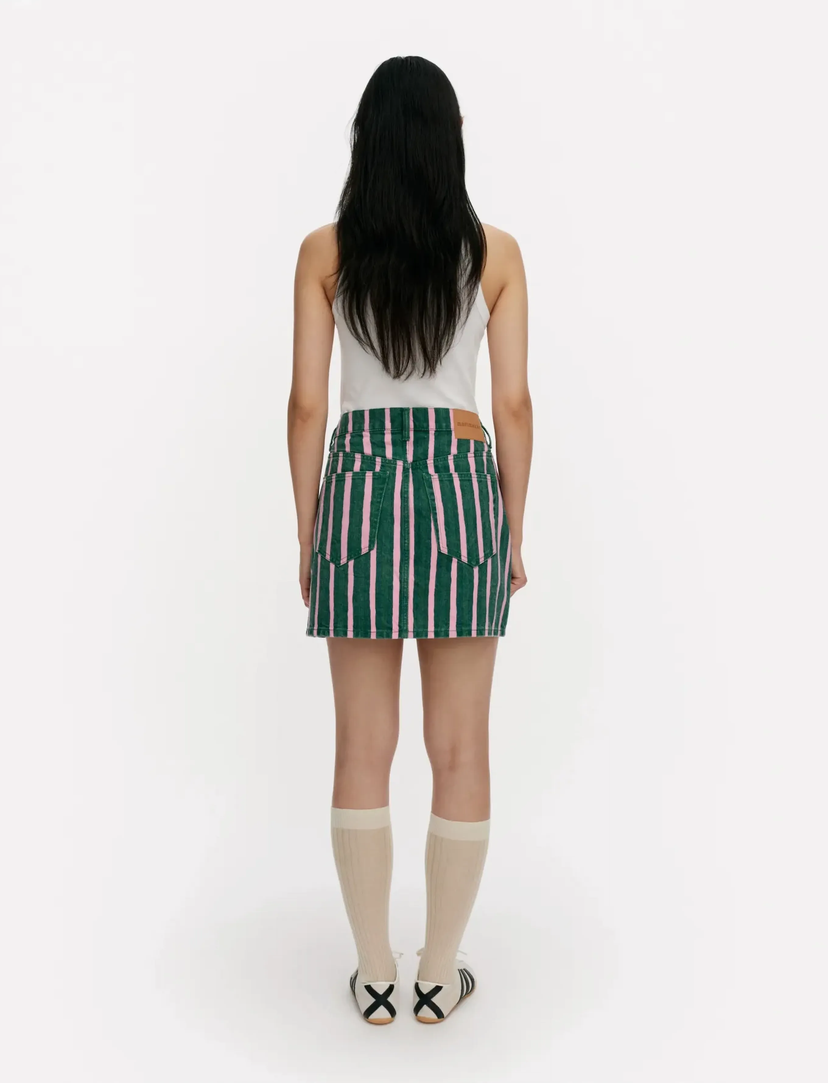 Marimekko - RUUDUT PICCOLO - short skirts - green, pink - 3