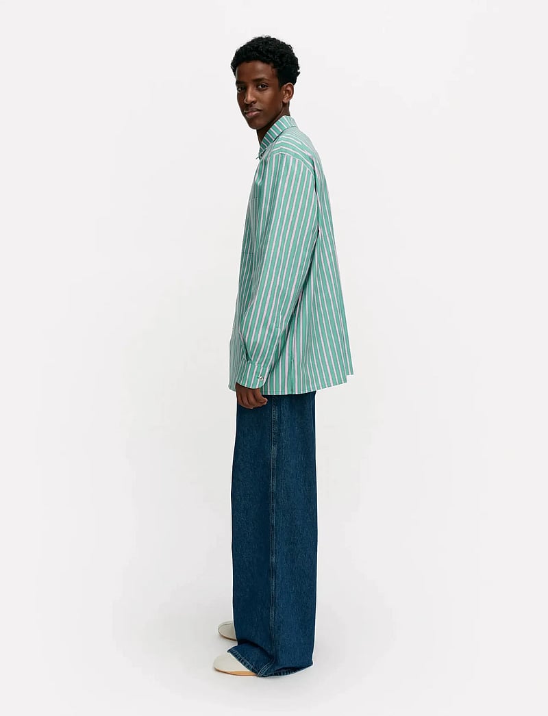 Marimekko - JOKAPOIKA 2026 - denimskjorter - green, pink - 4