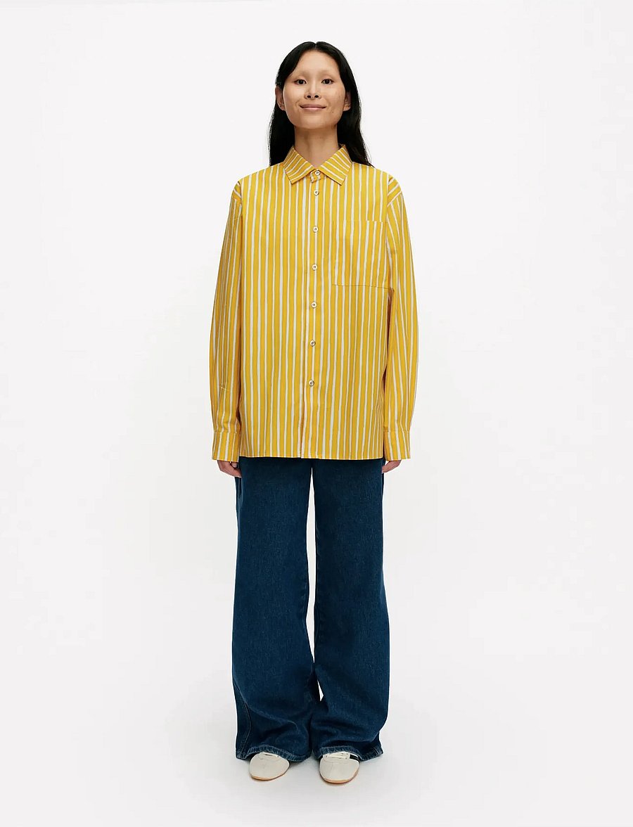 Marimekko - JOKAPOIKA 2026 - langærmede skjorter - orange, light blue - 0