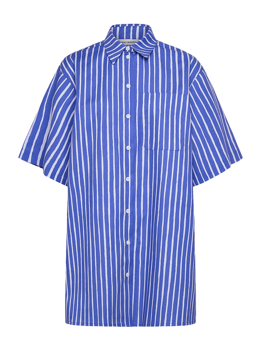 Marimekko - NIIDET PICCOLO - shirt dresses - blue, light blue - 1