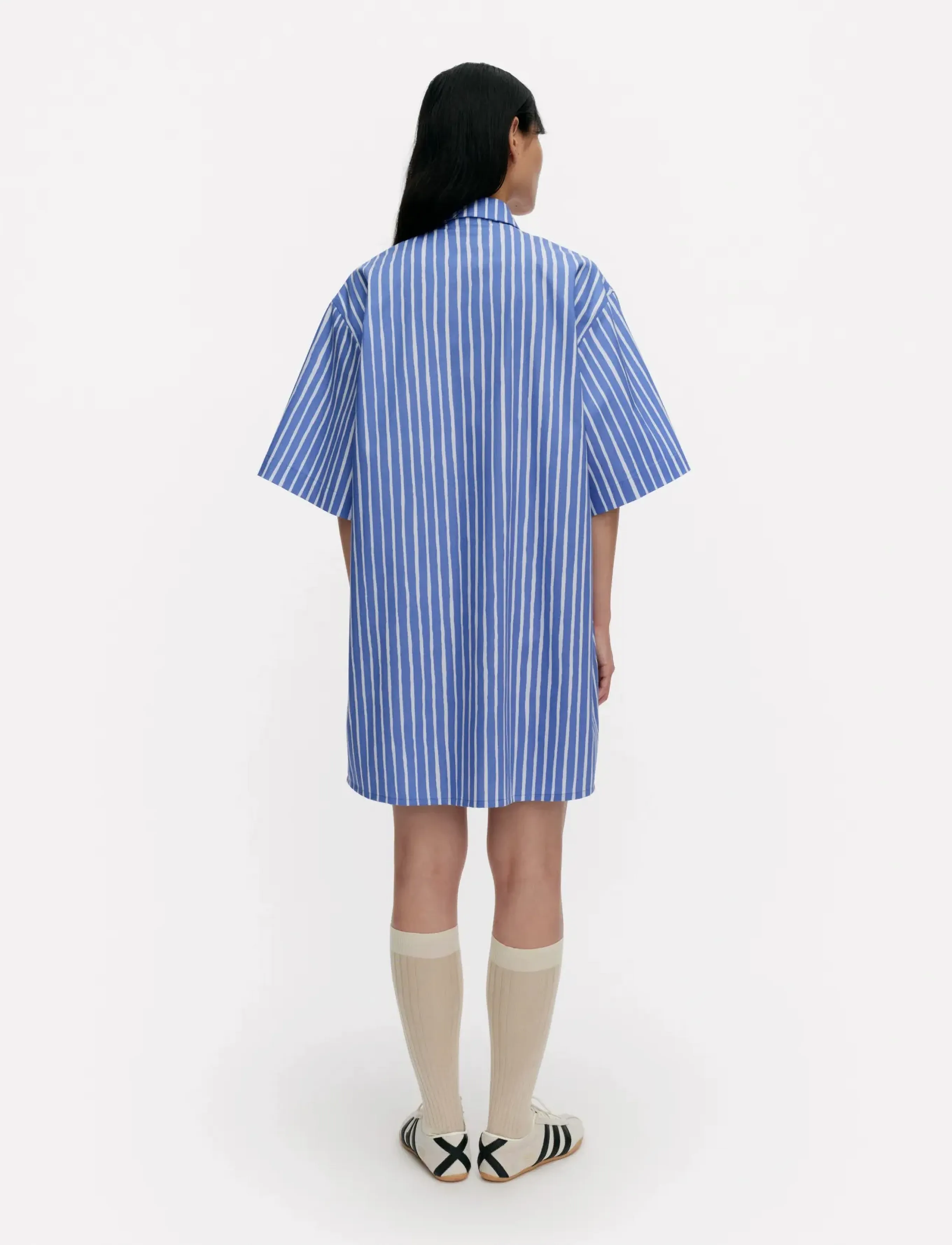Marimekko - NIIDET PICCOLO - skjortklänningar - blue, light blue - 3