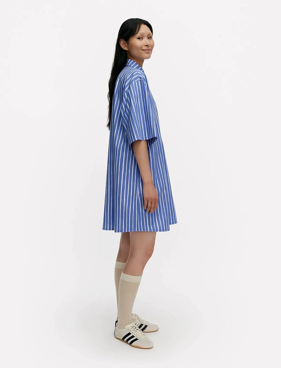 Marimekko - NIIDET PICCOLO - shirt dresses - blue, light blue - 4