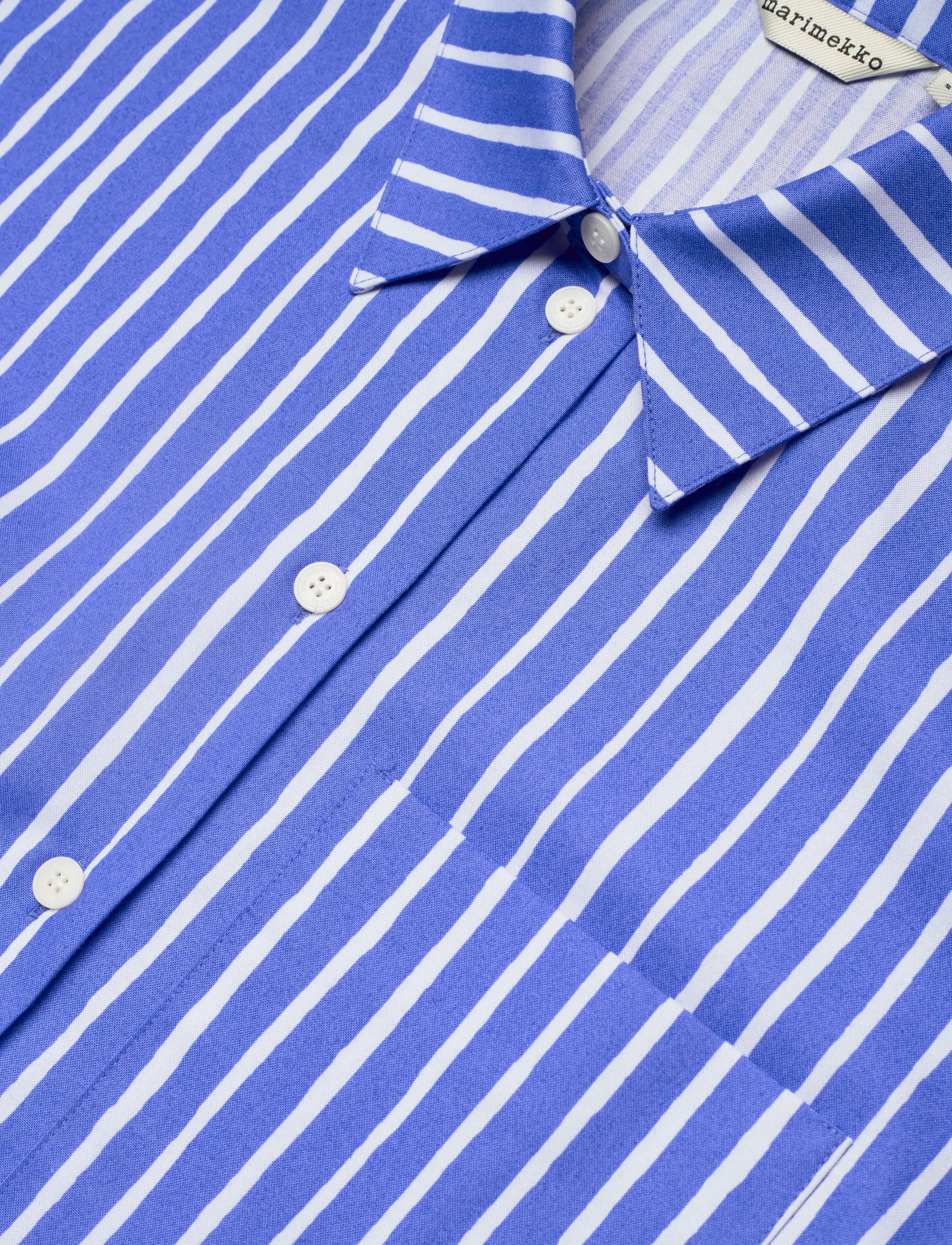 Marimekko - NIIDET PICCOLO - skjortklänningar - blue, light blue - 5